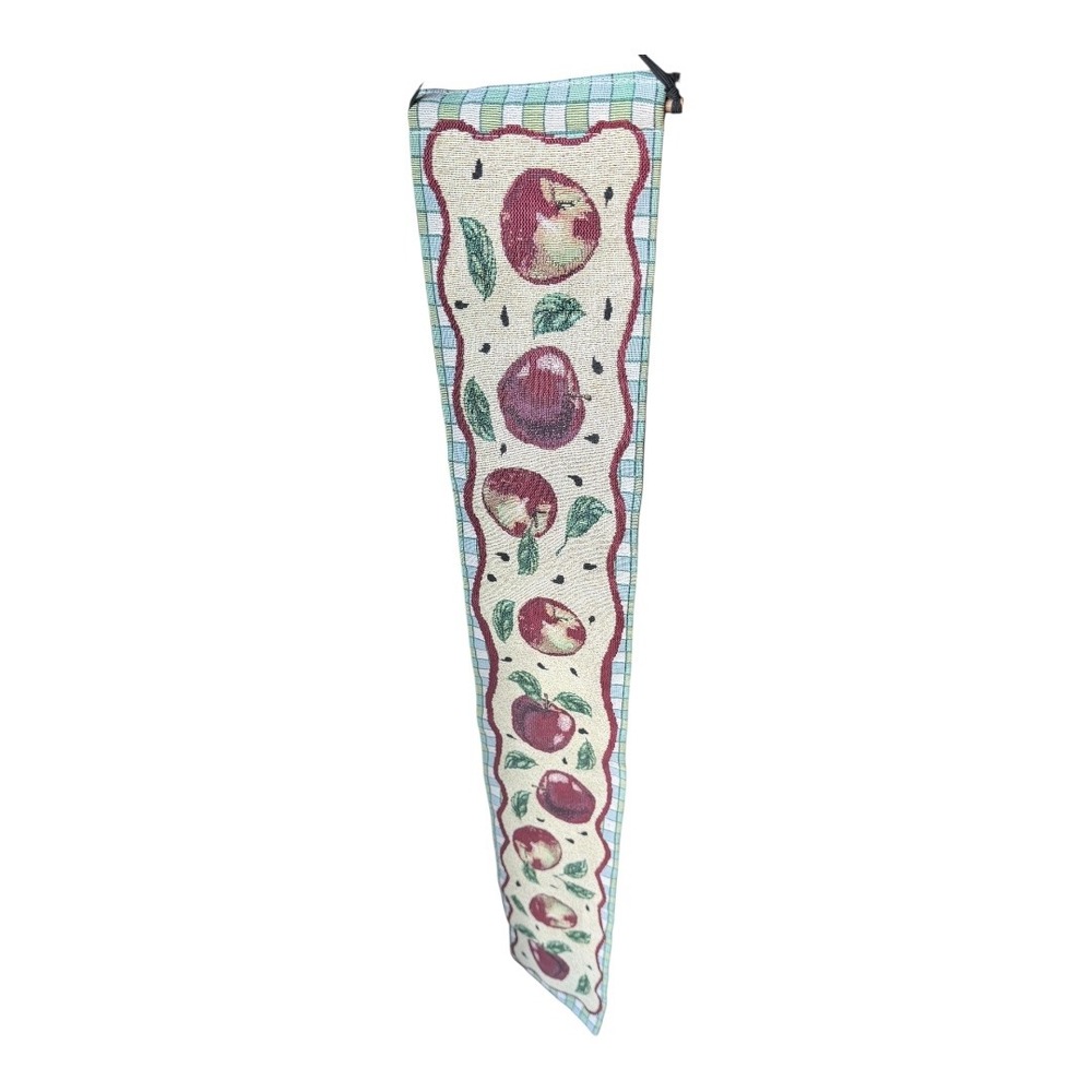 Unbranded Tapestry Wall Hanging Unisex OS‎ Apple Orchard Woven Textile Red Green